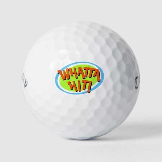 Funny Novelty Golfballen (Voorkant)