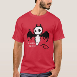 Funny Novelty Graphic UP JUMPED DE DEVIL T-shirt