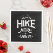 Funny Novelty Hiking T Shirt Hike Minder Servet (Insitu)