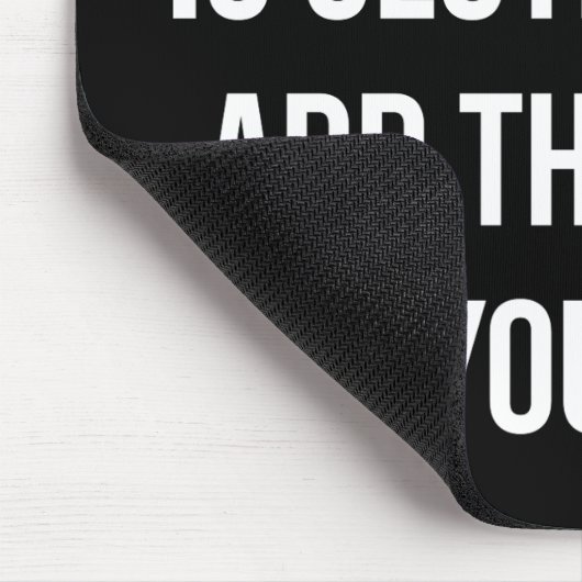 Funny Novelty Humor - Sluiting is luten gratis Muismat (Hoek)