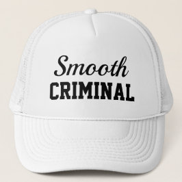 Funny Novelty Mode SMOOOTH CRIMINAL Trucker Pet