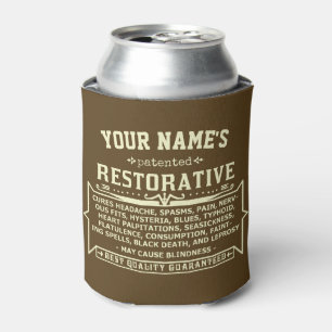 Funny Novelty Personalized Cure-All Vintage Blikjeskoeler