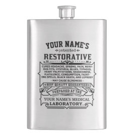 Funny Novelty Personalized Cure-All Vintage Flacon