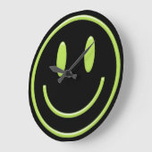 Funny Novelty Smile Face Grote Klok (Hoek)