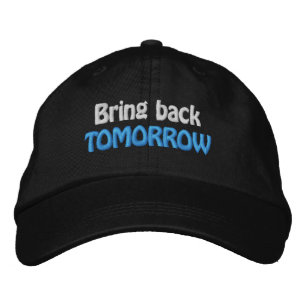 Funny Novelty Sporting Goods BRENGT MORROW TERUG Geborduurde Pet