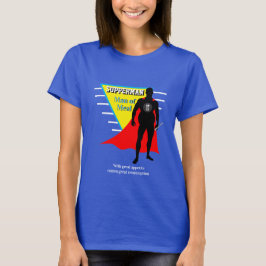Funny Novelty SUPPERMAN MAN OF MEAL T-shirt