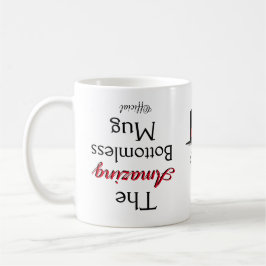 Funny Novelty the OFFICIAL AMAZING BOTTOMLESS Cof Koffiemok