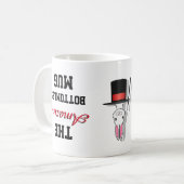 Funny Novelty the ORIGINAL AMAZING BOTTOMLESS Koffiemok (Voorkant links)