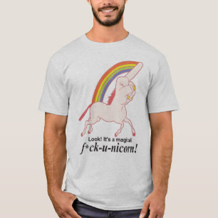 Funny Novelty Unicorn T-shirt