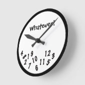 Funny Novelty, wat voor tijd Ronde Klok (Hoek)