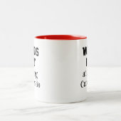 Funny Novelty WORLD'S BESTE GOEDE COMMANDO Tweekleurige Koffiemok (Center)