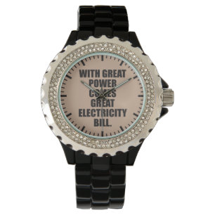 Funny novelty wrist watch horloge