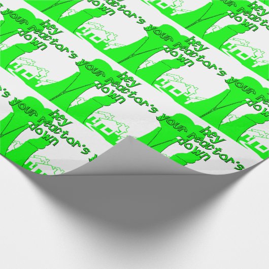 Funny Nuclear Cadeaupapier (Hoek)