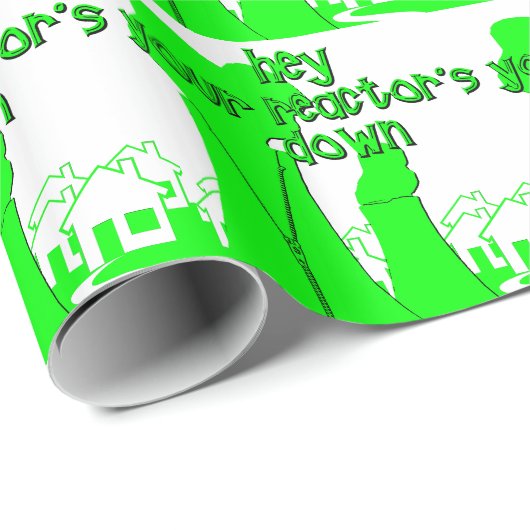 Funny Nuclear Cadeaupapier (Rol Hoek)