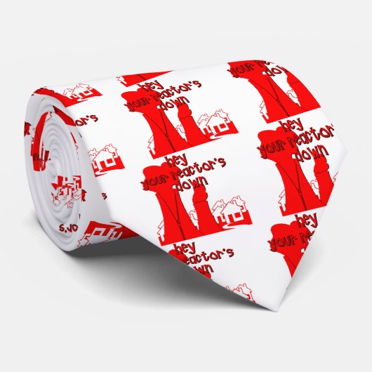 Funny Nuclear Stropdas (Opgerold)