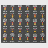 Funny Nug Life Design Chicken Nugget Cadeaupapier (Vlak)