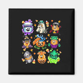  Funny Nuggets Maaltijdemmer Halloween Spooky Magneet (Voorkant)