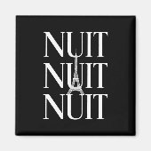 Funny Nuit Nuit Magneet (Voorkant)