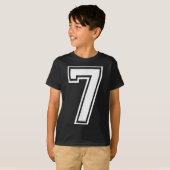 Funny Number 7 67 Meme Costume Matching Group Hall T-shirt (Voorkant volledig)