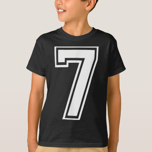 Funny Number 7 67 Meme Costume Matching Group Hall T-shirt (Voorkant)