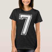 Funny Number 7 67 Meme Costume Matching Group Hall T-shirt (Voorkant)