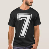 Funny Number 7 67 Meme Costume Matching Group Hall T-shirt (Voorkant)