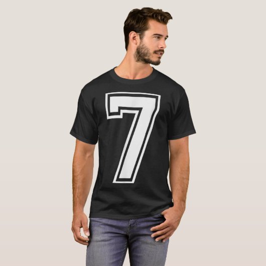 Funny Number 7 67 Meme Costume Matching Group Hall T-shirt (Voorkant volledig)