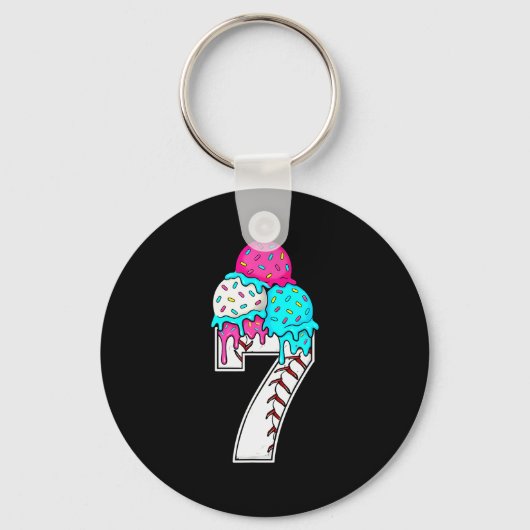 Funny Number 7 Baseball Drip 67 Meme Costume Coupl Sleutelhanger (Voorkant)