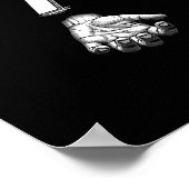 Funny Number 7 Matching 67 Meme Costume  Poster (Hoek)