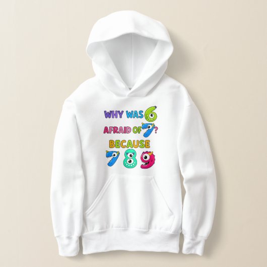 Funny Number Day Maths Hoodie for Kids | School Jo (Laagn)