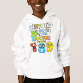 Funny Numbers Hoodie for Children | UK (Voorkant)