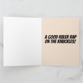 FUNNY NUN CATHOLIC BIRTHDAY WENSKAART KAART (Binnen)