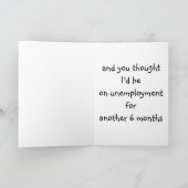 Funny Nun Kaarten "Kreeg de baan!" (Gail Gabel) (Binnen)