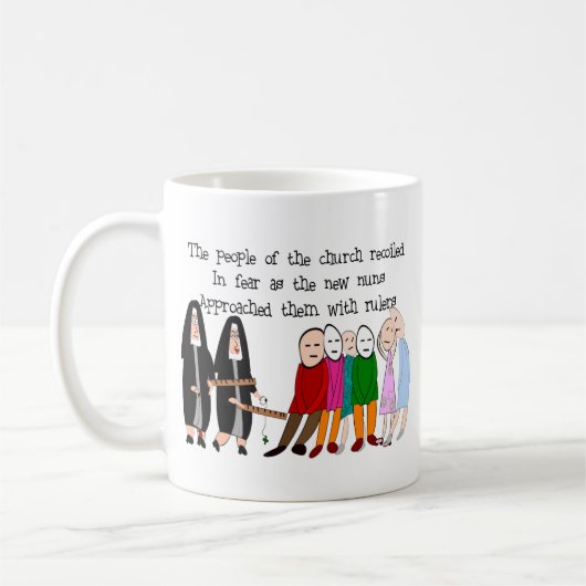 Funny Nuns Cards en Gifts Koffiemok (Links)