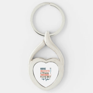 Funny Nurse Advocate Gift Nurse Advocate In Progr Sleutelhanger