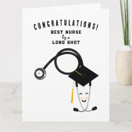 Funny Nurse Afstuderen Kaart