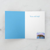 Funny Nurse Cat Cancer Advice Kaart (Binnen)