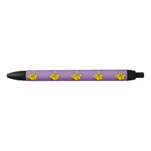 Funny Nurse Chick Cartoon Zwarte Inkt Pen