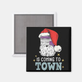 Funny Nurse Christmas Rn Tech Medical Istant Holid Magneet (Voorkant / Achterkant)