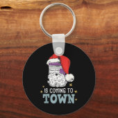 Funny Nurse Christmas Rn Tech Medical Istant Holid Sleutelhanger (Voorkant)