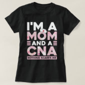 Funny Nurse CNA Mam Design Certified Nursing Assis T-shirt (Design voorkant)