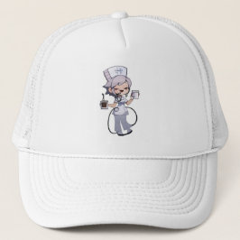 Funny Nurse Coffee Cap Trucker Pet