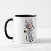 Funny Nurse Coffee Mok (Links)