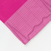 Funny Nurse Fleece Blanket Pink Deken (Hoek)