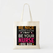 Funny Nurse Gezegde Future Registered Nurse RN BSN Tote Bag (Voorkant)