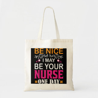 Funny Nurse Gezegde Future Registered Nurse RN BSN Tote Bag