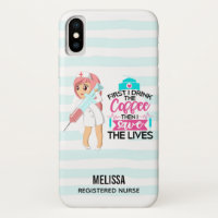 Funny Nurse Gezegde met Big Hypodermic Needle