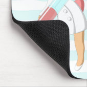 Funny Nurse Gezegde met Big Hypodermic Needle Muismat (Hoek)