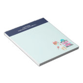 Funny Nurse Gezegde met Big Hypodermic Needle Notitieblok (Schuin)