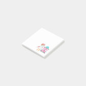 Funny Nurse Gezegde met Big Hypodermic Needle Post-it® Notes (Schuin)
